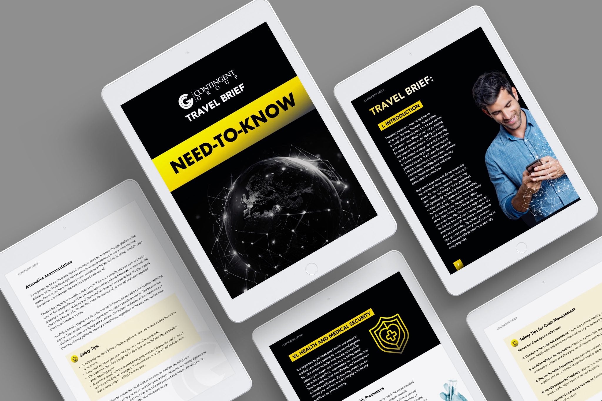 Contingent Group Travel Brief